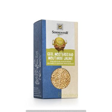 Geel mosterdzaad kiemzaden 120g - Sonnentor - BIO