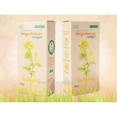 Gele mosterd - 200 g - voor 100 m² - BIO