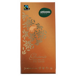 Melkchocolade - Ghana - 35% - 100g - Naturata