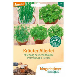 Mix van keukenkruiden - 5 zaadschijven - BIODYNAMISCH